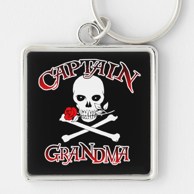 Llavero Captain Grandma Keychain (Frente)