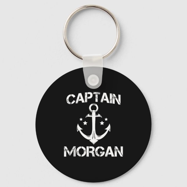 Llavero Captain Morgan Funny Birthday Ised Surname Clan Gi (Anverso)