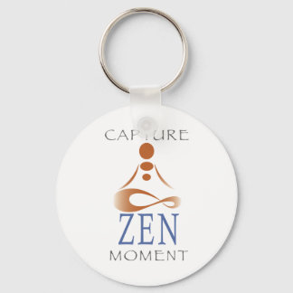 Llavero Capturar la cadena de claves de momento zen