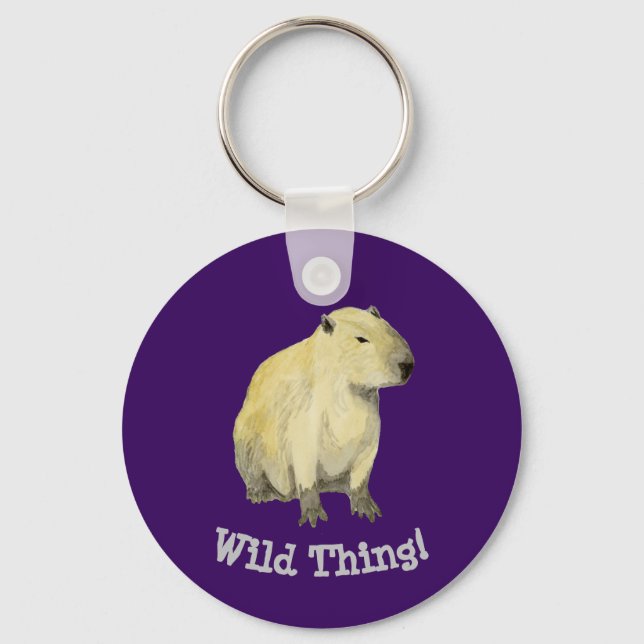 Llavero Capybara Keychain (Anverso)