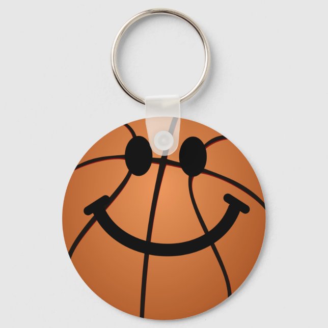 Llavero Cara de baloncesto (Anverso)