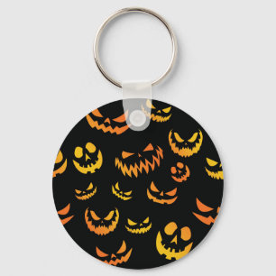 Llavero Cara de calabaza de Jack O Lantern