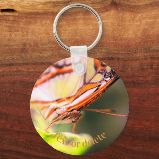 Llavero Cara de mariposa personalizada