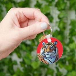 LLAVERO CARA DE TIGRE