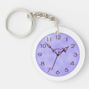 Llavero cara del reloj