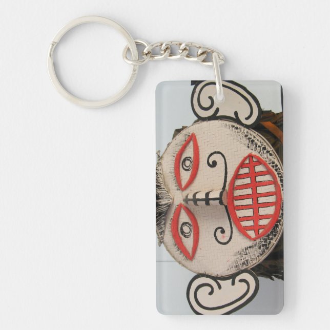 Llavero Cara fantasma tailandesa, Festival de la máscara P (Frente)