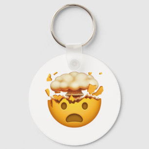 Llavero Cara impactada con cabeza explosiva - Emoji