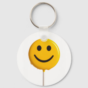 Llavero cara sonriente