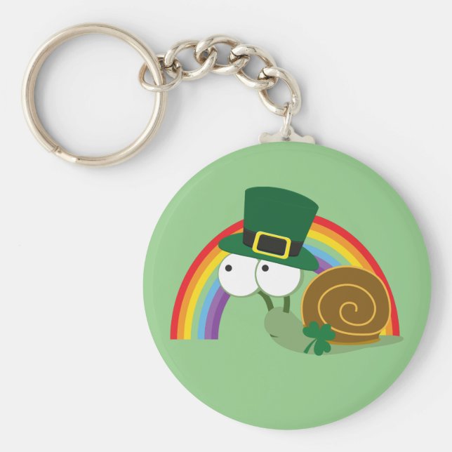 Llavero Caracol Cute Leprechaun (Frente)