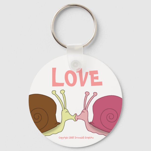 Llavero Caracoles en Love Keychain (Anverso)