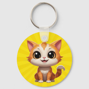 Llavero Carácter de estilo de Personalizado de gatos de Na