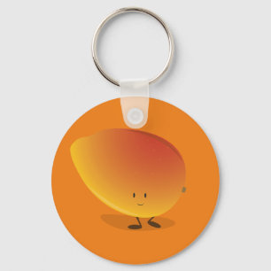 Llavero Carácter de mango sonriente