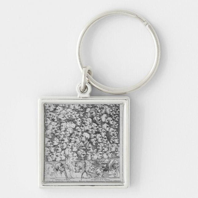 Llavero Caracteres y caricaturas (Frente)