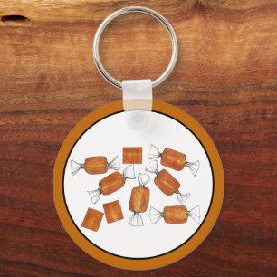 Llavero Caramel Candy Sweet Tooth Food Ilustracion