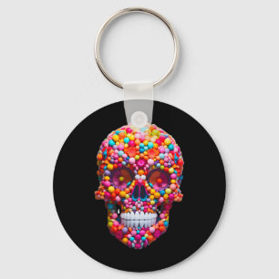 Llavero Caramelo Cráneo Chicle Esqueleto Halloween Dulces