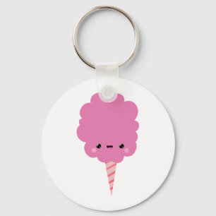 Llavero Caramelo de algodón de Kawaii