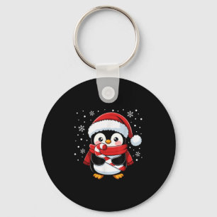Llavero Caramelo de Navidad de Pingüino Invierno Niña Bebe