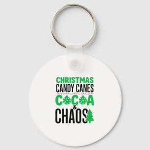Llavero Caramelos de Navidad Cacao Caos Diseño