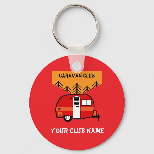 Llavero Caravan And Motorhome Clubs (Anverso)