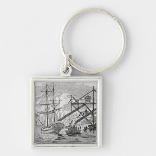 Llavero Carbón del cargamento en buques de carga