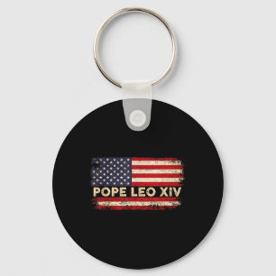 Llavero Cardenal Robert Prevost Pope Leo Xiv, Bandera De L