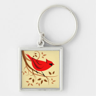 Llavero Cardenal Rojo