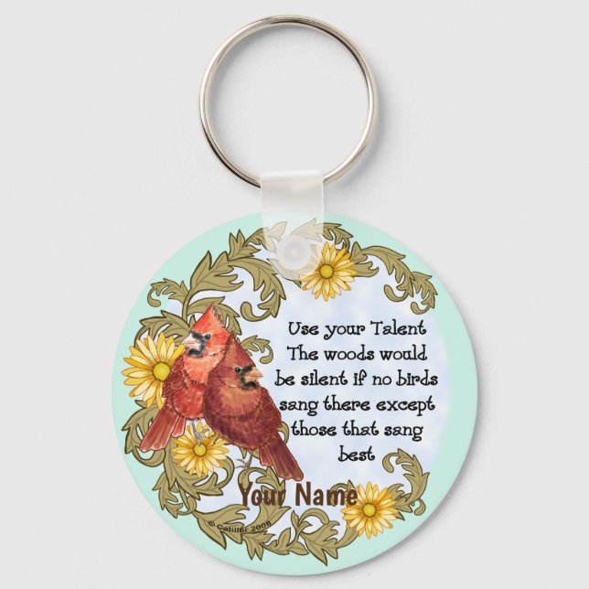 Llavero Cardenales cristianos (Anverso)