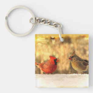 Llavero Cardenales de otoño