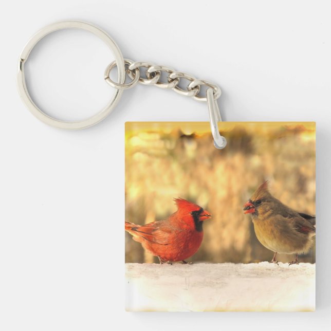 Llavero Cardenales de otoño (Frente)