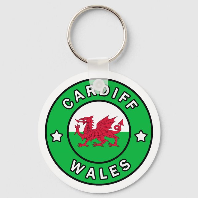 Llavero Cardiff Wales (Anverso)