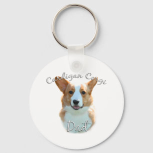 Llavero Cardigan Welsh Corgi Dad 2