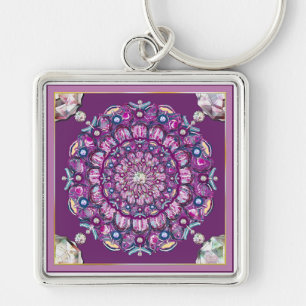 Llavero Cardinal Red Rosace