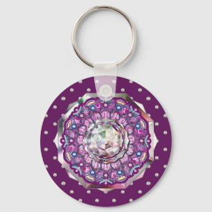 Llavero Cardinal Red Rosace