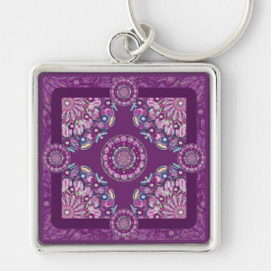 Llavero Cardinal Red Rosace