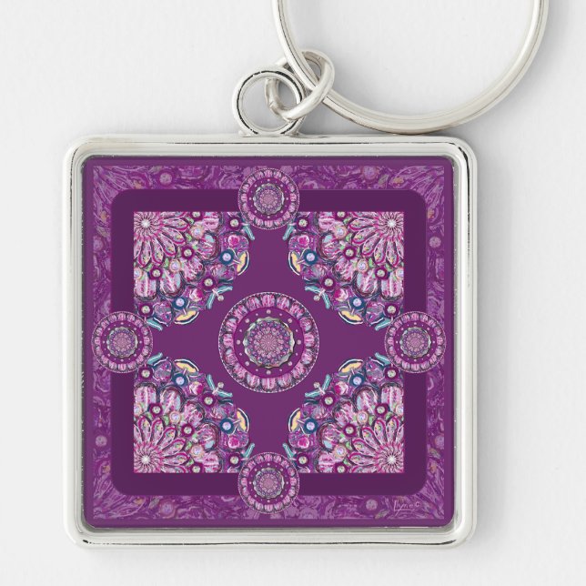 Llavero Cardinal Red Rosace (Frente)