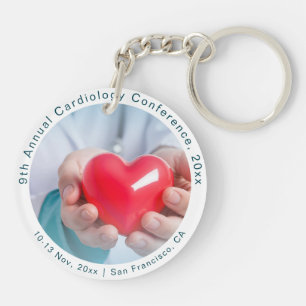 Llavero Cardiología Conferencia Médica Cardiotorácica