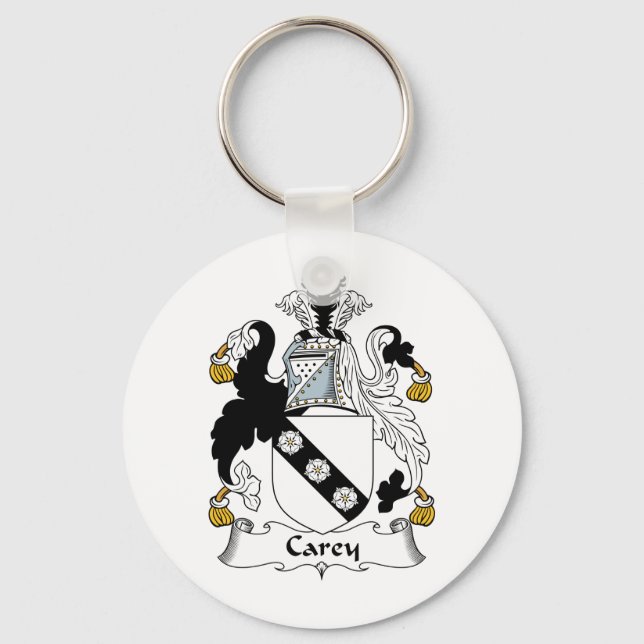 Llavero Carey Family Crest (Anverso)