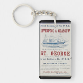 Llavero Cargador de vapor de tornillo de San Jorge 1863