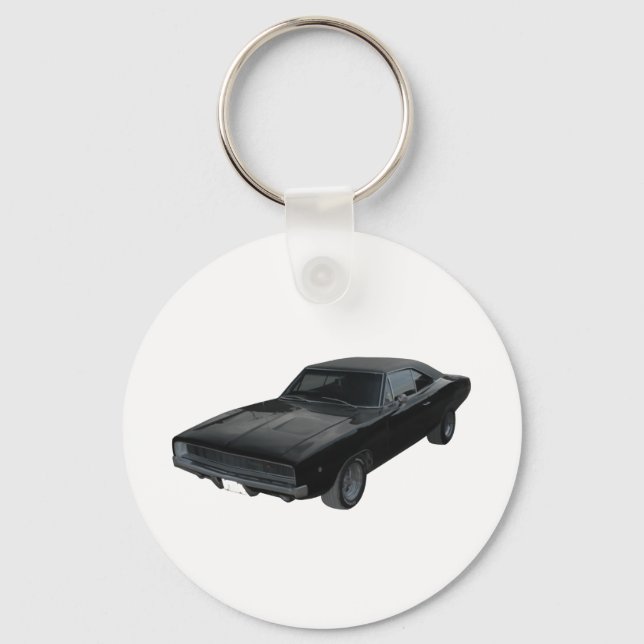 Llavero Cargador dodge r/t mopar de 1968 (Anverso)