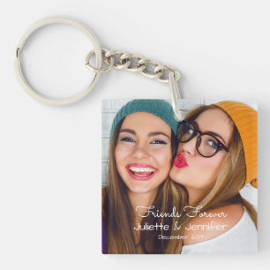 Llavero Cargue su foto el   personalizan con los nombres,