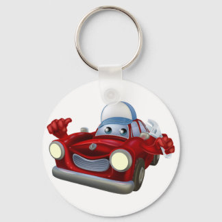 Llavero Caricatura mecánica de coches