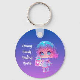 Llavero Caring Hands, Healing Hearts Key Ring