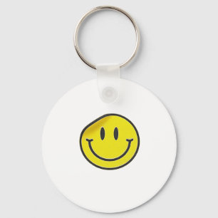 Llavero Carita Sonriente amarilla