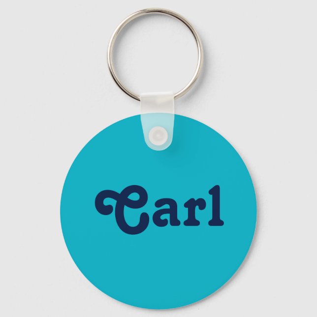 Llavero Carl de la cadena de claves (Anverso)
