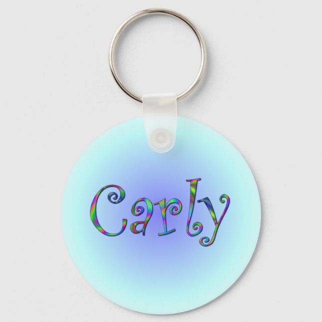 Llavero Carly Rainbow Keychain (Anverso)