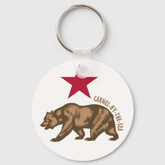 Llavero Carmel-by-the-Sea, California Keychain (Anverso)