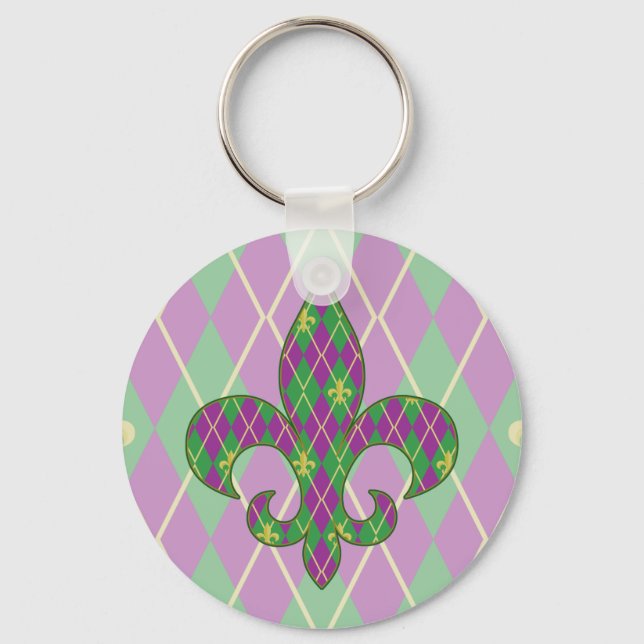 Llavero Carnaval Argyle Keychain (Anverso)