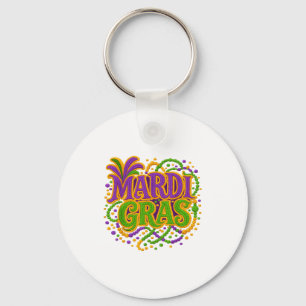 Llavero Carnaval de Mardi Gras Martes de Carnaval Gancho d