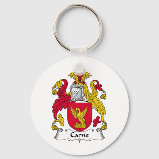 Llavero Carne Family Crest