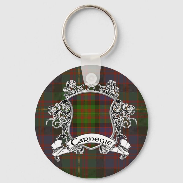 Llavero Carnegie Tartan Shield (Anverso)